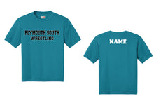 Plymouth South Wrestling Dryfit Performance Tee - Teal