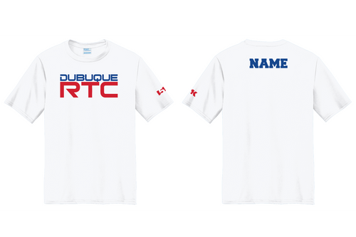 Dubuque RTC Dryfit Performance Tee - White