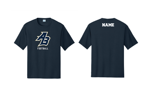 Acton Boxborough Football Dryfit Performance Tee - Navy