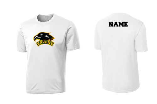RCS Ravens Wrestling Dryfit Performance Tee - White