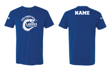 Lakers Wrestling Cotton Crew Tee - Royal