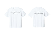 New Body Legacy Port&Co Dryfit Performance Tee - White (Design 3)