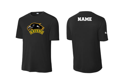 RCS Ravens Wrestling Dryfit Performance Tee - Black