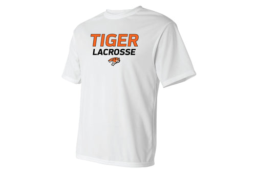 Tiger Lacrosse Dryfit Shooting Shirt - White