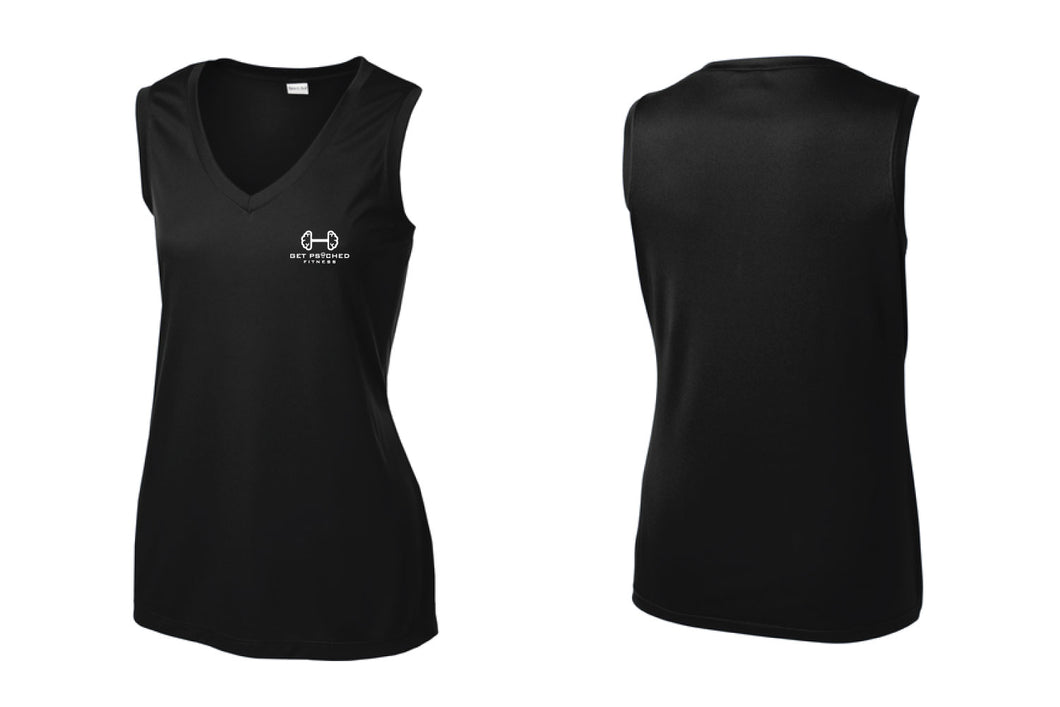 Get Psyched Fitness Women's DryFit Tank Top - Black