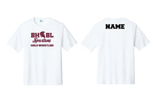 BHBL Wrestling Dryfit Performance Tee - White