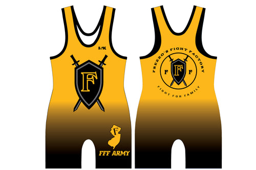 Frezzo's Fight Factory Sublimated Men's / Women's Singlet - Design 2