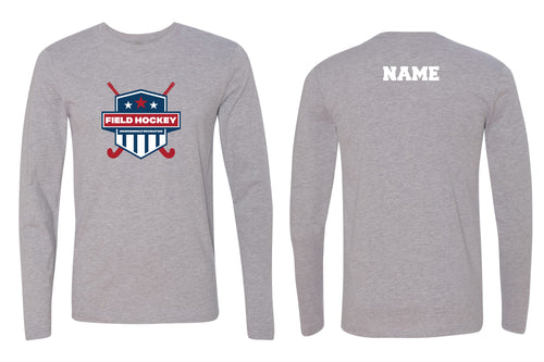 Independence Rec Field Hockey Cotton Long Sleeve Shirt - Grey