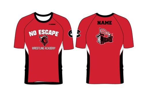 No Escape Wrestling Academy Sublimated Fight Shirt - Design 1