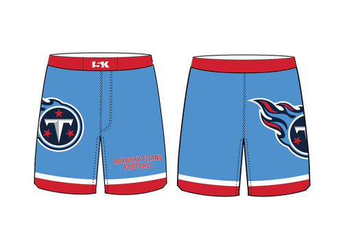 Roxbury Titans Football Sublimated Practice Shorts