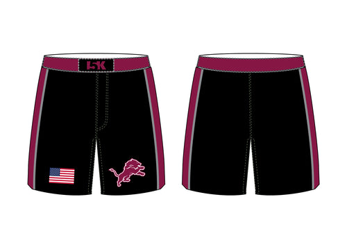 Leonia Wrestling Sublimated Shorts