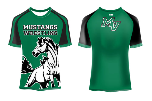 Mt. View Mustangs Wrestling Sublimated Shirt