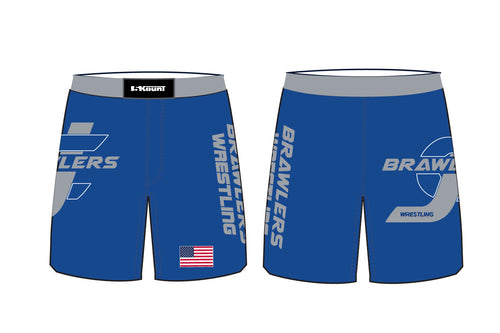 Brawlers Wrestling Sublimated Fight Shorts