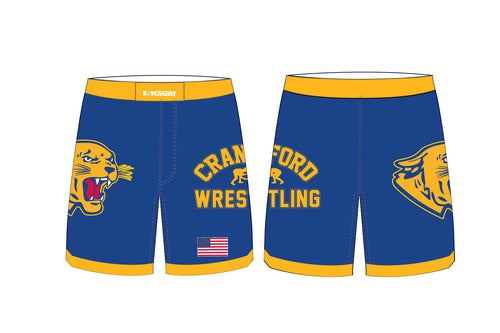 Cranford Wrestling Sublimated Fight Shorts