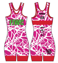 Fightin' Irish Wrestling Sublimated Women's Singlet - Design 7