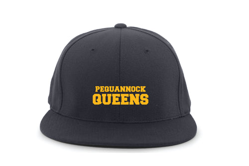 Pequannock Queens Soccer Flexfit Cap - Navy