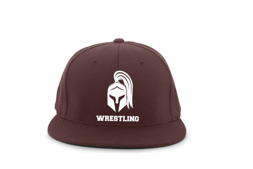 BHBL Wrestling Flexfit Cap Design 2 - Maroon