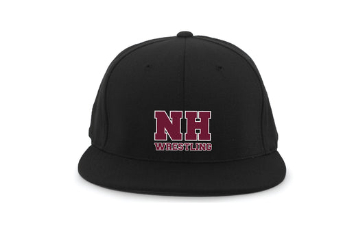 North Haven Wrestling Flexfit Cap - Black