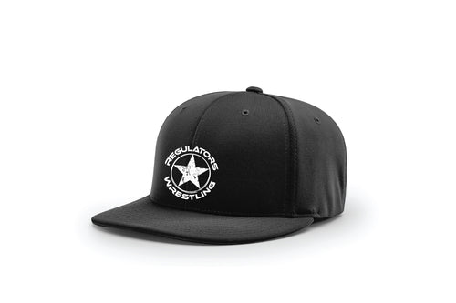 North Shelby Wrestling Flexfit Cap - Black