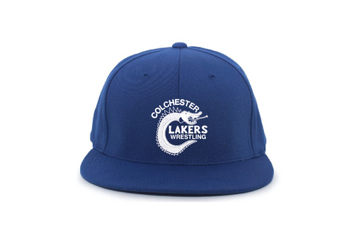 Lakers Wrestling Flexfit Cap - Royal