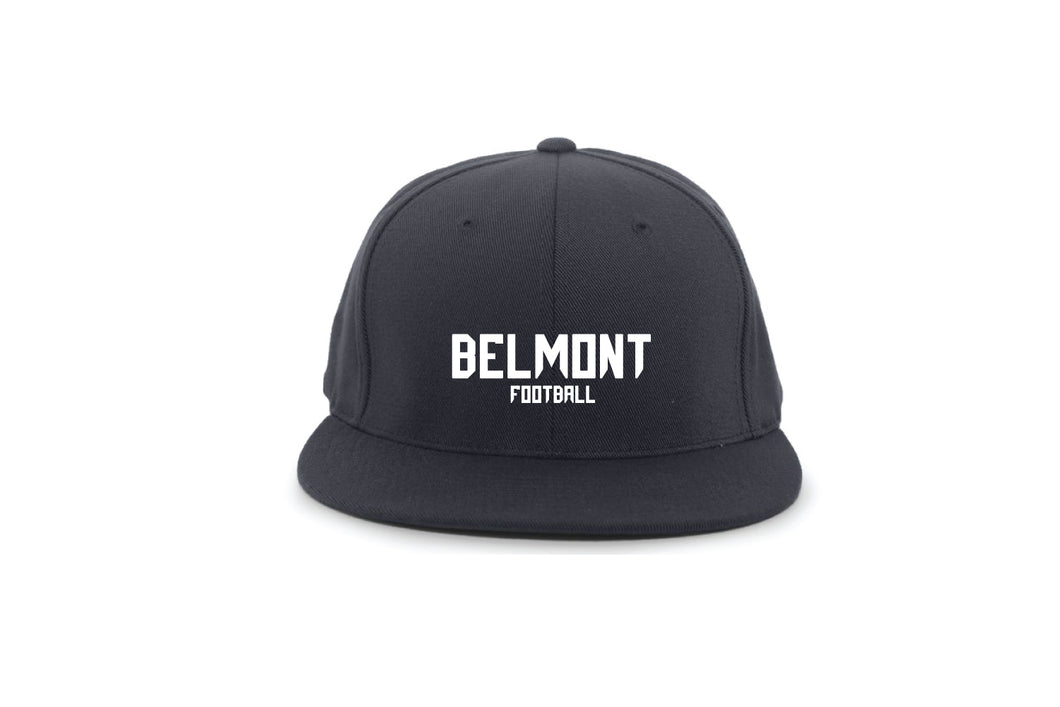 Belmont Marauders Football Flexfit Cap - Navy