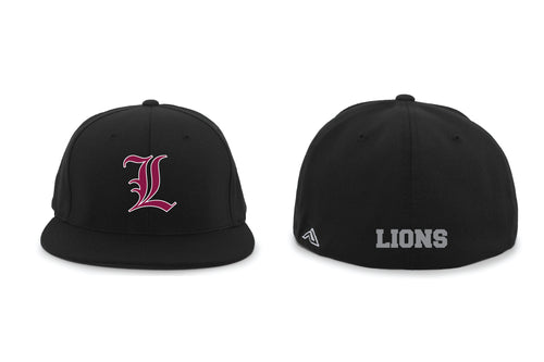 Leonia Baseball FlexFit Cap - Black