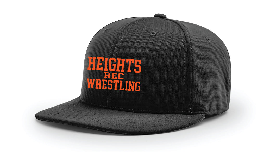 Hasbrouck Heights Wrestling FlexFit Hat - Black
