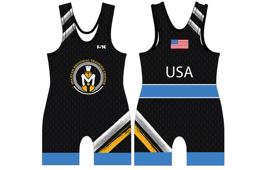 Spartan RTC Wrestling Sublimated Singlet - FreeStyle Blue