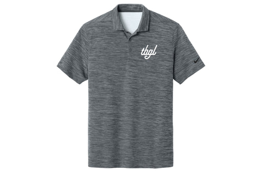 TBGL Nike Dry-Fit Striated Polo - Dark Grey