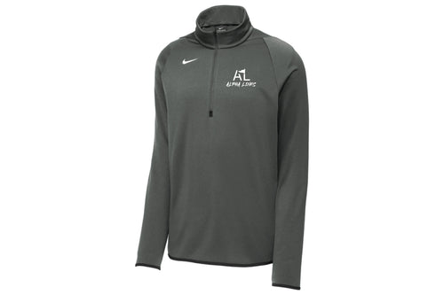 Alpha Links Nike Therma-FIT 1/4-Zip - Dark Grey