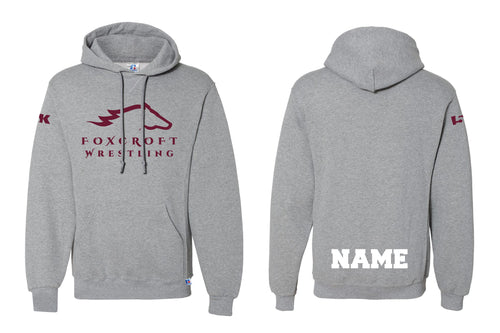 Foxcroft Wrestling Cotton Hoodie - Grey