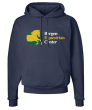 Bergen Equestrian Cotton Hoodie - Navy