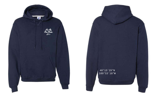 Not My First Rodeo Cotton Hoodie - Navy