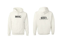 New Body Legacy Jerzees PolyCotton Hoodie - White (Design 2)