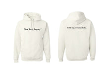 New Body Legacy Jerzees PolyCotton Hoodie - White (Design 1)
