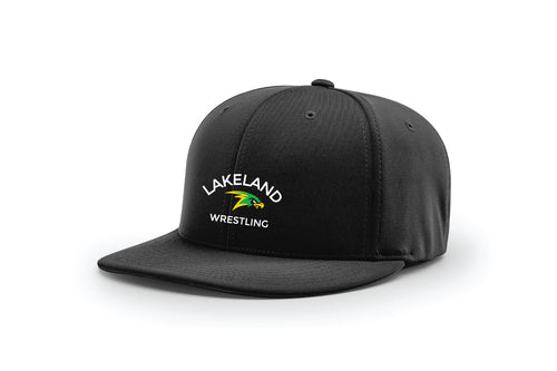 Lakeland Wrestling Flexfit Cap - Black