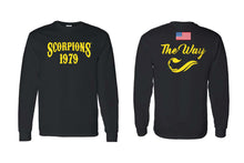 [NEW] Scorpions Wrestling Cotton Long Sleeve Shirt - Black