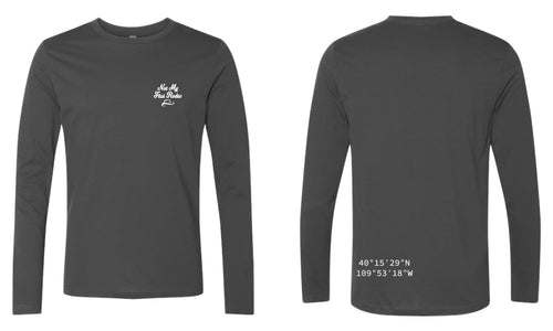 Not My First Rodeo Cotton Crew Long Sleeve Tee - Heavy Metal