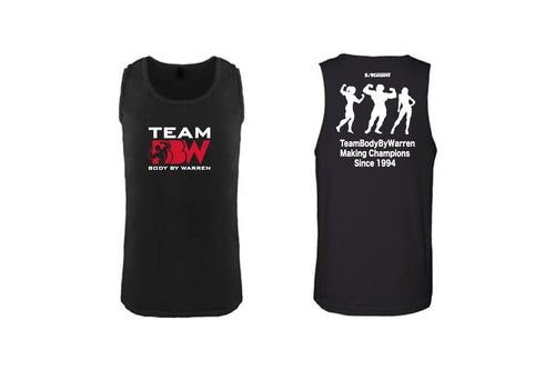 Body By Warren Men's Tank Top - Black