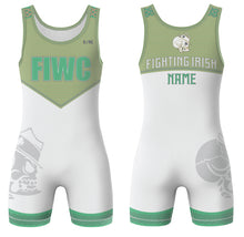 Fightin' Irish Wrestling Sublimated Men's Singlet - Design 8