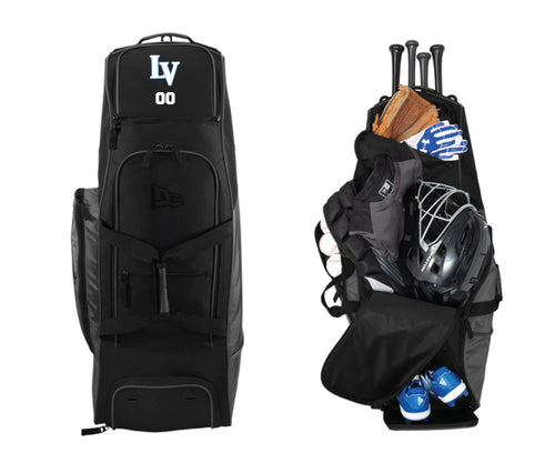 Long Valley Baseball New Era Gear Bag - Black