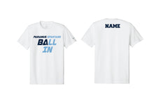 Paramus Basketball Nike DryFit Tee - White (Design 2)