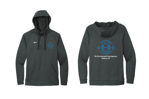 LaForge Fitness Men's Nike PolyCotton Hoodie - Graphite