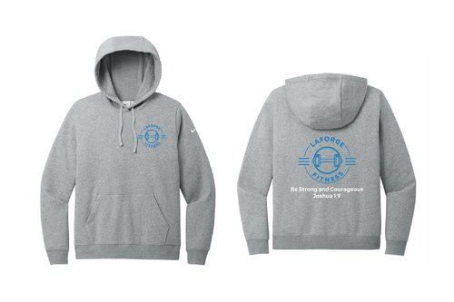 LaForge Fitness Women's Nike PolyCotton Hoodie - Gray