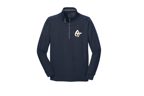OT Baseball/Softball Nike Qtr Zip - Navy (Adult Only)