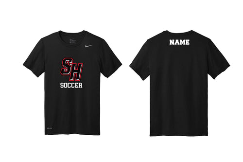 Sleepy Hollow Soccer Nike DryFit Shirt - Black (Design 1)