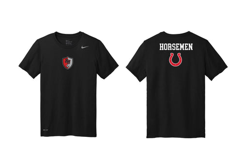 Sleepy Hollow Soccer Nike DryFit Shirt - Black (Design 2)