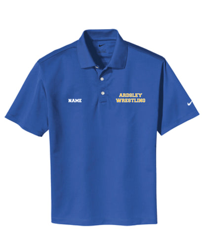 Ardsley Wrestling Nike Men's Dryfit Polo - Royal