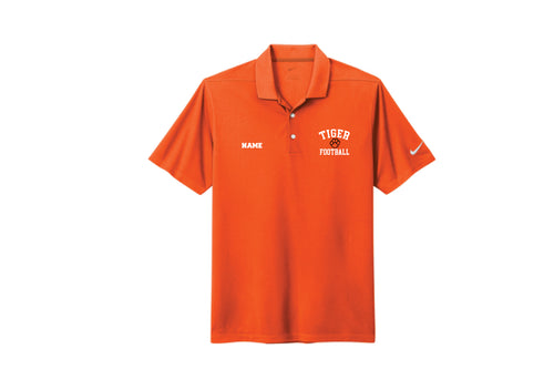 Hackettstown Football Nike DryFit Polo Shirt - Orange