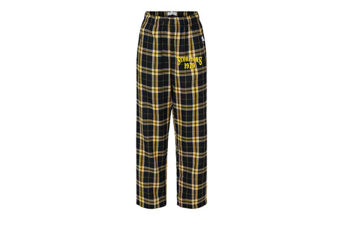 [NEW] Scorpions Wrestling Flannel Pajama Pants - Black/Gold